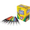 Crayola Paint Brush Pens, No Drip, 40/BX, Assorted PK CYO546203